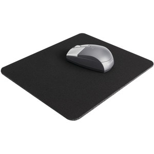 BLACK MOUSE PAD FABRIC W/ RUBBER BACKING 8X9X25IN