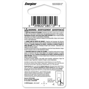 ENERGIZER 3V LITHIUM CEL BUTTON BATTERY