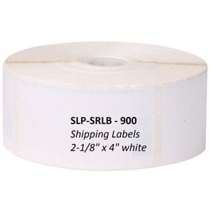 900 LABEL ROLL 2 1/8IN X 4IN SHIPPING LABELS