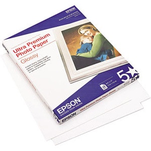 50-SHEET 8.5X11 GLOSSY ULTRA PREMIUM PHOTO PAPER