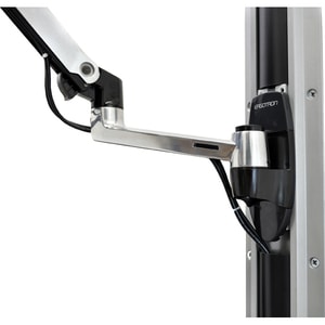 LX Monitor Arm in Aluminium- Monitorhalterung / Displayhalterung zur Wandmontage mit patentierter CF-Technologie für Bilds