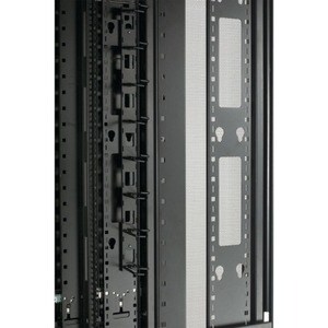 Acheminement de câbles APC by Schneider Electric AR7501 - Noir - 2 Pack - Panneau gestion câble - 42U Hauteur