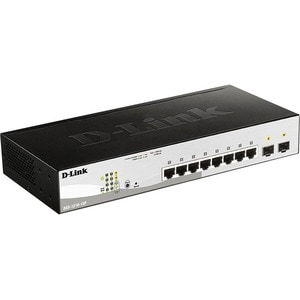 SMART MANAGED 8PORT GIGABIT SWITCH WITH 2 COMBO SFP 65W POE