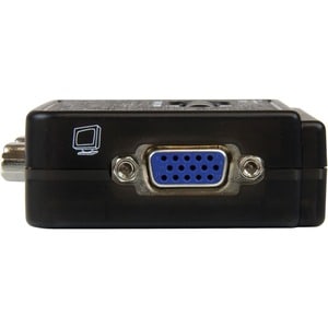 StarTech.com Kit commutateur KVM USB VGA à 2 ports avec audio et câbles - Switch KVM - Noir - 2 Ordinateur(s) - VGA - 2048