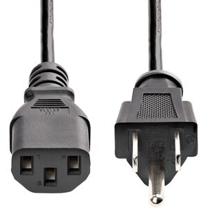 6FT COMPUTER POWER CORD NEMA5-15P TO C13 14AWG