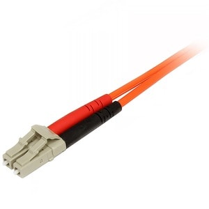 StarTech.com Câble patch à fibre optique duplex 50/125 multimode 2 m LC - SC - 2e bout: 2 x SC Network - Male - 10 Gbit/s 