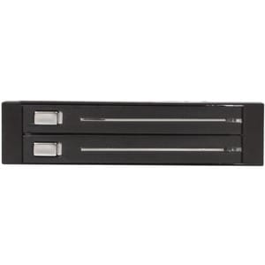 StarTech.com SATA Hot Swap Wechselrahmen trägerlos - Mobiles Festplatten Speicher Rack 2x 6,4cm (2,5") - 2 x HDD unterstüt