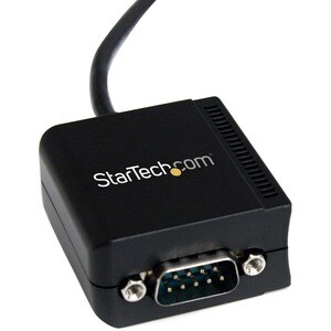 StarTech.com 1 Port FTDI USB auf RS232 Adapterkabel optisch isoliert - Schwarz