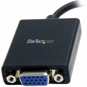 StarTech.com Mini DisplayPort auf VGA Adapter, Aktiver Mini DP 1.2 auf VGA Konverter/Dongle, 1080p Video, mDP oder Thunder