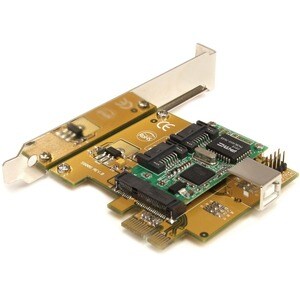 StarTech.com PCI Express auf Mini PCI Express Adapter Karte - 6,9 cm Höhe x 1,5 cm Breite - 1 Stück