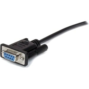 StarTech.com 1m Seriell DB9 RS232 Verlängerungskabel - DB9 RS 232 Kabel Verlängerung - St/Bu - Cable for Peripheriegerät -