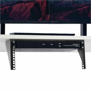 StarTech.com 4 HE 19 Zoll vertikales Wandmontage Rack - Schwarz - max. 56,84 kg Traglast - 1