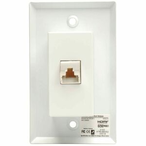 HDMI CAT5/CAT6 PASSIVE EXTENDER WALLPLATE RECEIVER 100FT RANGE