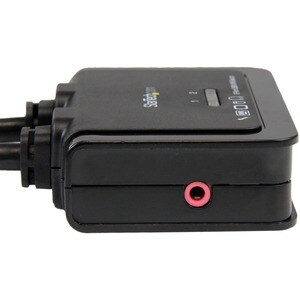 StarTech.com 2 Port USB HDMI KVM Switch mit Audio - Desktop Umschalter USB Powered - 1920x1200 - 2 Computer - 1 Lokaler Be