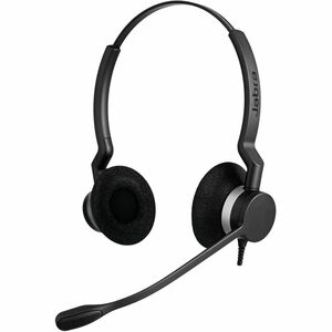 Jabra BIZ 2300 USB Kabel Kopfbügel Stereo Headset - Schwarz - Binaural - Ohraufliegend - Geräuschunterdrückung Mikrophon -