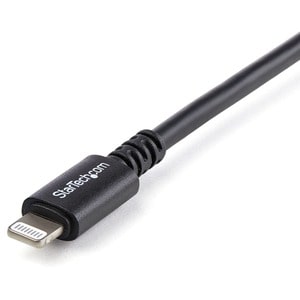 StarTech.com Câble Apple® Lightning™ vers USB pour iPhone, iPod, iPad - 3 m Noir - 1er bout: USB - 2e bout: 8-pin Lightnin