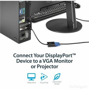 DISPLAYPORT 1.2 TO VGA ADAPTER DP TO VGA CONVERTER 1920X1200