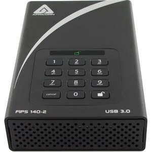 4TB AEGIS PADLOCK DT SECURE USB 3.0 256BIT AES HW ENCRYPT FIPS