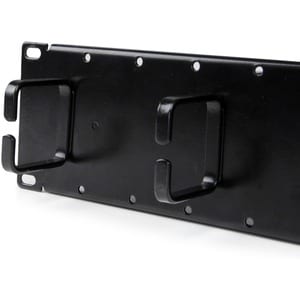 StarTech.com 2 HE 19" doppelseitiges Rangierpanel / Kabelordner Kabelmanagement - Kabelmanagement-Panel - 2U Rack Height x