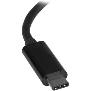 StarTech.com USB-C auf Gigabit Ethernet Adapter, Thunderbolt 3 kompatibel, Windows & Mac, RJ45 LAN Netzwerkkonverter, Schw