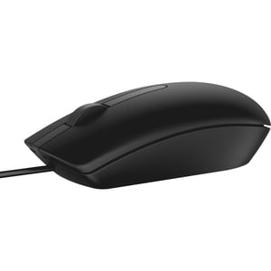 Dell MS116 Maus - USB - Optisch - 2 Taste(n) - Schwarz - Kabel - 1000 dpi Auflösung - Scroll-Rad