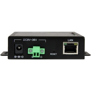 StarTech.com 2 Port Seriell auf IP Geräte Server - RS232 - Metall und Montierbar - Serieller Geräte Server - 1 x Netzwerk 