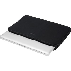 Dicota Perfect Skin Tasche (Sleeve) für 33 cm (13 Zoll) bis 33,8 cm (13,3 Zoll) Notebook - Schwarz - Neopren Körper - Krat