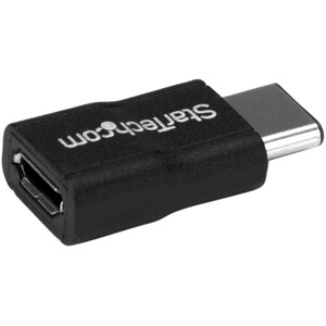 StarTech.com USB-C auf Micro USB Adapter - St/Bu - USB 2.0 - USB Typ-C zu Micro B - Kompatibel mit USB-C mobil Geräten wie
