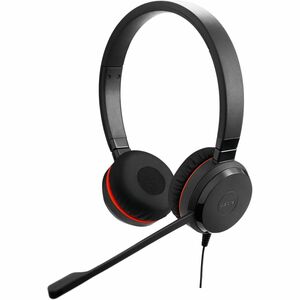 Jabra EVOLVE 30 II UC Stereo Kabel Kopfbügel Stereo Headset - Schwarz - Binaural - Ohraufliegend - Geräuschunterdrückung -