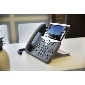 Téléphone IP Cisco 8841 - Filaire - Fixation au mur, Bureau - Gros anthracite - 5 x Ligne Totale - VoIP - Unified Communic