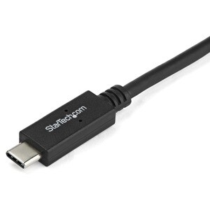 StarTech.com 1m USB-C auf DVI Adapterkabel - 1920x1200 - Schwarz - Cable for Projektor, Monitor, Workstation, Videogerät, 