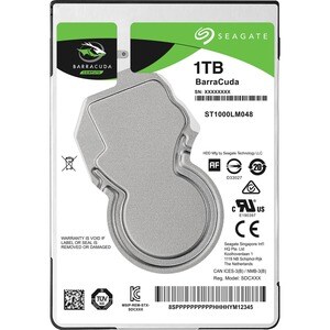 Seagate BarraCuda Festplatte - 2,5" Intern - 1 TB - SATA (SATA/600) - 5400U/Min