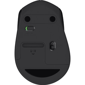 Souris Optique Logitech M330 - Fréquence radio - USB - 3 Bouton(s) - Noir - Sans fil - 1000 dpi - Roulettes avec frein