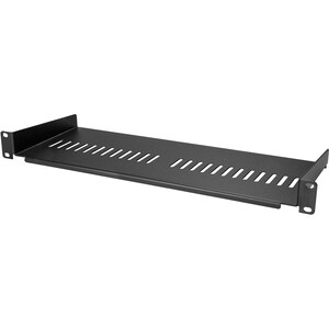 StarTech.com Étagère ventilée 1U pour rack serveur - Profondeur de 175 mm - 20,05 kg Capacité de Charge Statique