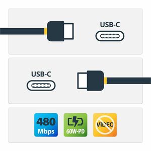 StarTech.com USB- C Kabel rechtsgewinkelt - St/St - 1m - USB 2.0 - USB Typ-C Kabel - 90 grad USB C - USB-C auf USB C - USB