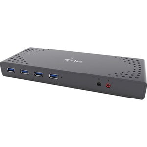 i-tec USB-Typ C Docking Station für Notebook/Tablet-PC - 6 x USB-Anschlüsse - 6 x USB 3.0 - Netzwerk (RJ-45) - HDMI - Disp