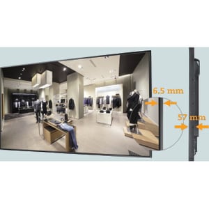 AG Neovo PD-55 138,7 cm (54,6 Zoll) LCD Digital-Signage-Display - 1920 x 1080 - WLED - 700 cd/m² - 1080p - USB - HDMI - DV