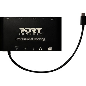 Station d'accueil Port USB Type C pour Notebook/Ordinateur de Bureau - 60 W - 4 x Ports USB - 3 xUSB 3.0 - Réseau (RJ-45) 