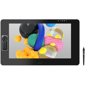 Wacom Cintiq Pro DTH-2420 Grafiktablett - 59,9 cm (23,6 Zoll) - 5080 lpi - Touchscreen - Multi-Touch-Bildschirm - Kabel - 