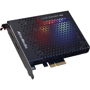 AVerMedia Live Gamer 4K (GC573) - Functions: Video Game Capturing, Video Game Capturing, Video Game Streaming - PCI Expres