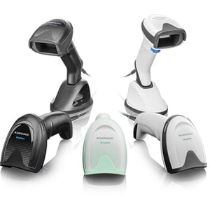 Handheld Scanner de code à barre Datalogic Gryphon GD4590 - Noir - Câble Connectivité - 1D, 2D - Imager - cale de clavier,