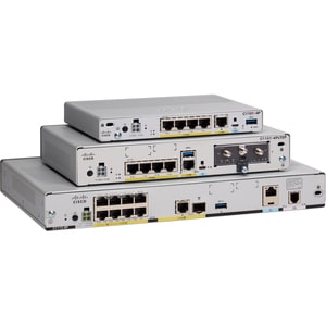Routeur Cisco 1100 C1101-4PLTEP - 5 Ports - Port de gestion - Gigabit Ethernet - Bureau, Montable en rack