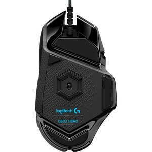 Souris de jeu Optique Logitech HERO G502 - USB - 11 Bouton(s) - Câble - 16000 dpi - Roulettes avec frein