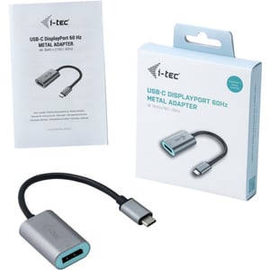 Adaptateur graphique i-tec - USB 3.1 Type C - 1 x DisplayPort, DisplayPort