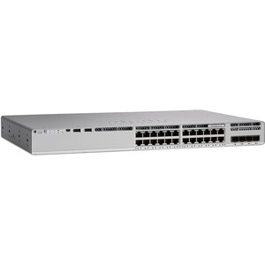 Commutateur Ethernet Cisco Catalyst 9200 C9200-24P 24 Ports Gérable - 3 Couche supportée - Modulaire - Paire torsadée, Fib
