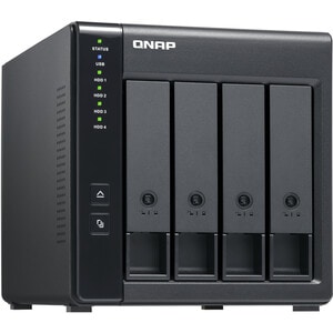 Système de stockage DAS QNAP TR-004 - 4 x Total de compartiments Bureau - Serial ATA/600 Contrôleur - RAID - 0, 1, 5, 10, 
