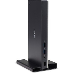 Station d'accueil Acer USB Type C pour Notebook/Tablette PC - 135 W - Réseau (RJ-45) - HDMI - DisplayPort - Filaire