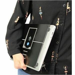 R-Go Riser Support pour ordinateur portable à fixer - noir