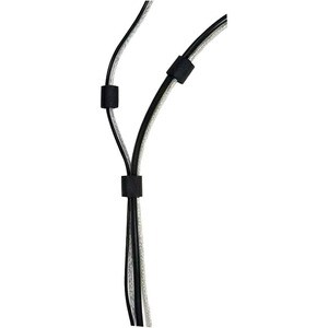 R-Go Tools CT10- Kabel-Klettbänder (10 Stück). Typ: Kabelbinder-Halterung, Zweck: Tisch/Bank, Produktfarbe: Schwarz. Verpa