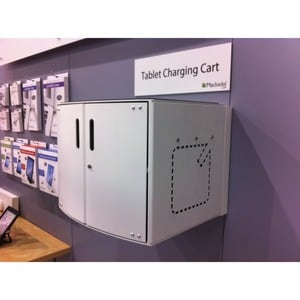 Compulocks Ladeschrank - Bildschirmgröße: Bis zu 30,5 cm (12 Zoll) - 36,1 cm Höhe x 45,7 cm Breite x 37,9 cm Tiefe - Wandm